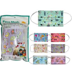 mascarilla niño y niña bolsa 20 unidades