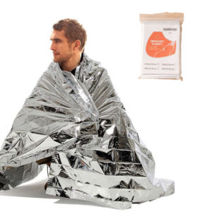 Pack 12 manta Térmica De Emergencia Camping